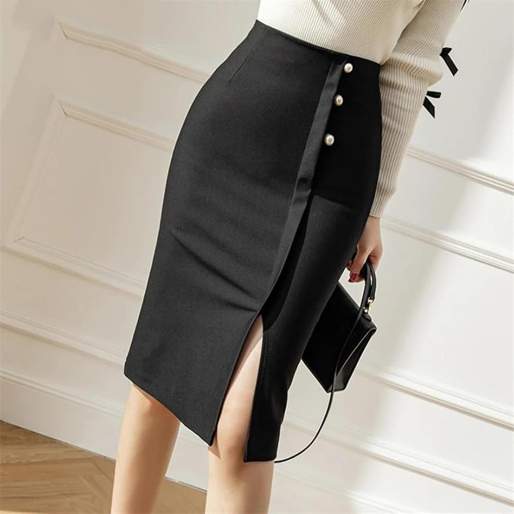 Amazon.com: Generic Women High Waist Bodycon Pencil Skirts
